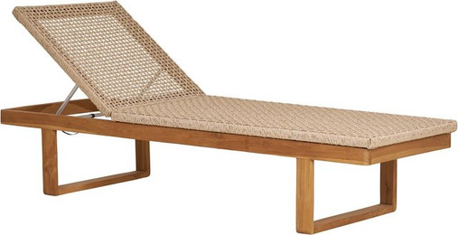 Produktbild von Sonnenliege Teak/Poly-Rattan House Nordic Derby