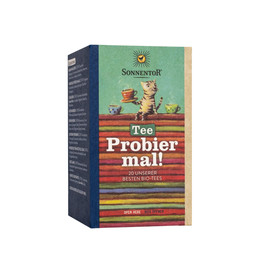 Produktbild von Sonnentor Bio-Tee Probier mal! Box - 20 x 34,4 g