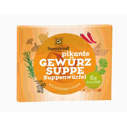 Produktbild von Sonnentor Gewürz Suppenwürfel pikant bio - 60 g