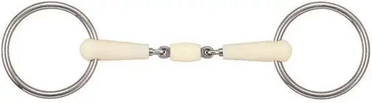 Produktbild von Soyo 2-Ring Gebiss mit Doppelgelenk und Harzrolle