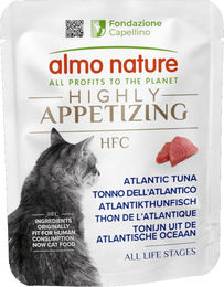 Produktbild von Sparpaket Almo Nature HFC Highly Appetizing 24 x 50 g - Atlantikthunfisch