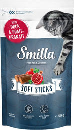 Produktbild von Sparpaket Smilla Soft Sticks 3 x 50 g - Ente und Granatapfel