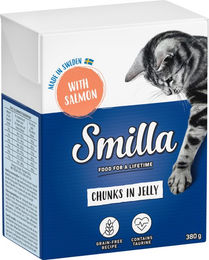 Produktbild von Sparpaket Smilla Tetra Häppchen 24 x 370 / 380 g - in Gelee Lachs (24 x 380 g)