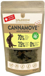 Produktbild von SPARROW Pet CannaMove Forte Hundesnacks 6 x 200 Gramm