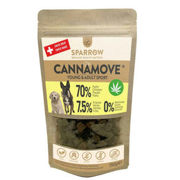 Produktbild von SPARROW Pet CannaMove Hundesnacks 200 Gramm