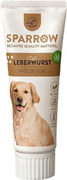 Produktbild von SPARROW Pet Leberwurstpaste mit CBD für Hunde - 75 g