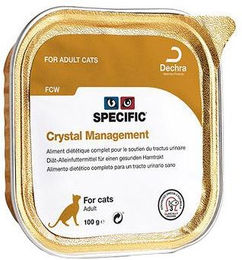 SPECIFIC Crystal Management FCW Katzenfutter - Schälchen - 4 x 7 x 100 g – Bild 1 von 2
