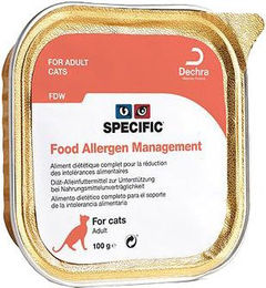 SPECIFIC Food Allergen Management FDW Katzenfutter - Schälchen - 4 x 7 x 100 g – Bild 1 von 2