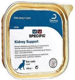 SPECIFIC Kidney Support FKW Katzenfutter - Schälchen - 4 x 7 x 100 g – Bild 1 von 2
