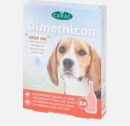 Produktbild von Spectrum Zeckenschutzmittel Spot-On für Hunde und Katzen - 6 x 1,5 ml