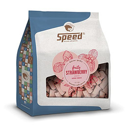 Produktbild von Speed Delicious speedies Strawberry Pferdeleckerli mit Erdbeergeschmack - 1 kg