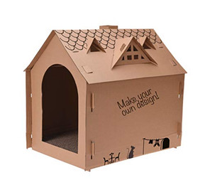 Produktbild von Spetebo Katzenzelt Katzenhaus aus Wellpappe