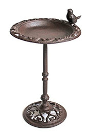 Produktbild von Spetebo Vogeltränke Gusseisen antik braun