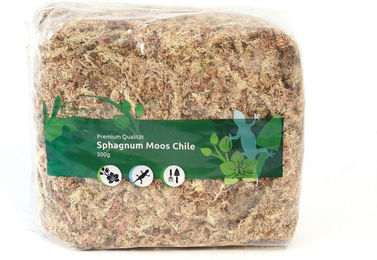 sphagnum-shop.com Terrarien-Substrat Sphagnum Moos aus Chile für Terrarium und Orchideen, Chilenische Premium-Qualität, Ideal für Pflanzenpflege & Terraristik – Bild 1 von 5