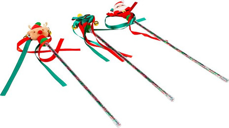 Produktbild von Spielzeug für Katzen Spielstab Duvoplus Xmas Silky