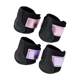 Produktbild von Spielzeug Pony Stiefel aus PU-Leder mit Klettverschluss