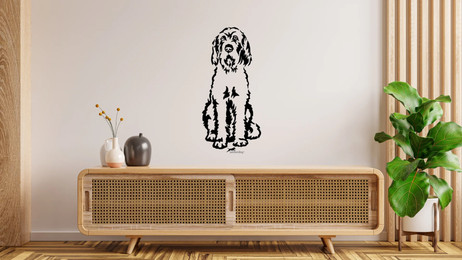 Produktbild von Spinone Italiano Wandtattoo Wandsticker Wandaufkleber Wanddekoration