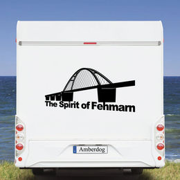 Produktbild von Spirit of Fehmarn Wohnmobil Wohnwagen Aufkleber