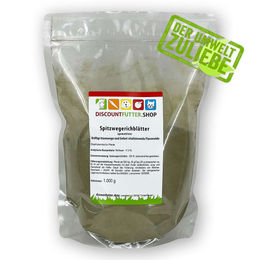 Produktbild von Spitzwegerichblätter (gemahlen)
