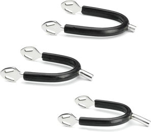 Produktbild von Sporen für Pferd gerade mit Gummi Frau Tattini