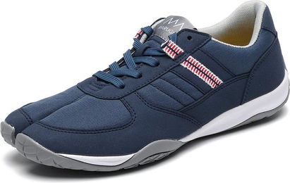 Produktbild von Sport Jog cm [Margo] Schuhe im Tabi-Stil, Tabi, Training, Fitness, Laufen, Barfuß, III, Unisex, Erwachsene, Marineblau, 24.5