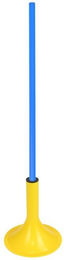 Produktbild von SPORTIKEL24 Agility-Slalom Standfuß Slalomset mit Stange 100 cm, ø 25 mm in Blau, Kunststoff