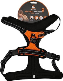 Produktbild von Spotted! PRO Harnas No-Pull Hundegeschirr mit QR-Token Größe XL Orange