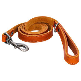 Produktbild von Spotted! Pro Hundeleine Leder Cognac 1,8x130cm