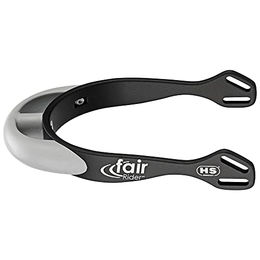 Produktbild von Sprenger fairRider Sporen aus Aluminium mit gebogenem Kunststoffhals