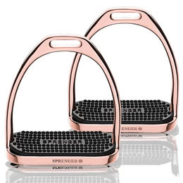 Sprenger Fillis Kindersteigbügel 110 mm Trittweite Roségold – Bild 1 von 6