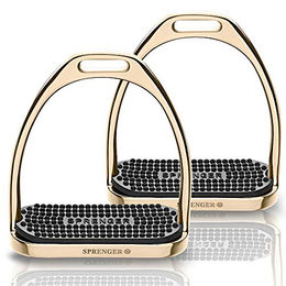 Sprenger Fillis Steigbügel Gold 120 mm Trittweite – Bild 1 von 4