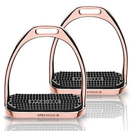 Sprenger Fillis Steigbügel Roségold 120 mm Trittweite – Bild 1 von 4