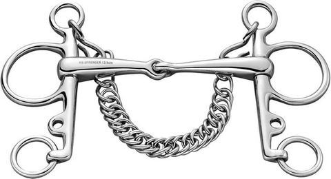 Produktbild von Sprenger Pelham-Gebiss einfach gebrochen 14,5 cm
