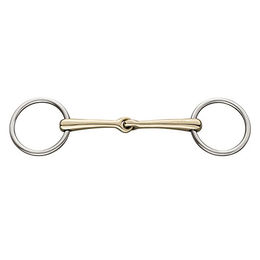 Produktbild von Sprenger Unterlegtrense einfach gebrochen mit ES-Ringen SENSOGAN