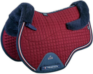 Springschabracke aus Merinowolle Premier Equine CC European Square – Bild 1 von 5