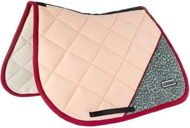 Produktbild von Springschabracke Equestro Corner Leopard