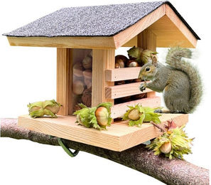 Produktbild von Stafeco Futterhaus Futterstation Eichhörnchen Wetterfestes aus