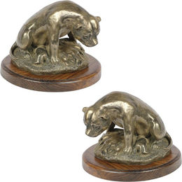 Produktbild von Staffordshire Bull Terrier Hundefigur braun