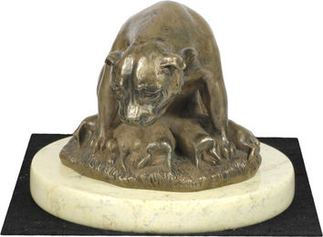 Produktbild von Staffordshire Bull Terrier - Hundefigur braun