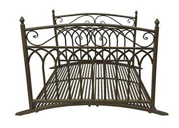 Produktbild von Stahl Gartenbrücke Antik Optik