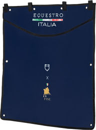 Produktbild von Stallzaun mit gesticktem Logo Equestro X Fise 135x130