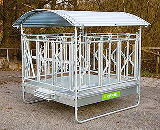 Produktbild von Standard-Rechteckraufe mit Fressgitter Kerbl