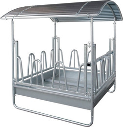 Produktbild von Standard-Rechteckraufe mit Fressgitter Kerbl