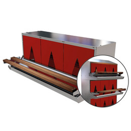 Produktbild von Stapelbares Legenest mit Flachdach für bis zu 25 Hühner