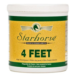 Produktbild von Starhorse 4 Feet weiße Tonerdepaste - 1,5 kg