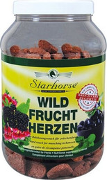 Produktbild von Starhorse Leckerli - Wildfruchtherzen