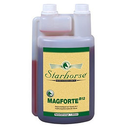 Produktbild von Starhorse Magforte B12 Magnesiumliquid mit Vitamin B12 für Pferde - 1000 ml