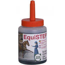 Produktbild von Stassek EQUISTEP Huföl mit Pinselverschluss - 450 ml