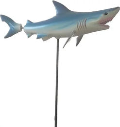 Produktbild von Statuette requin mobile sur tige en métal Five Oaks (x12)