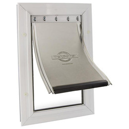 Produktbild von Staywell Katzentür 600 Aluminium weiß